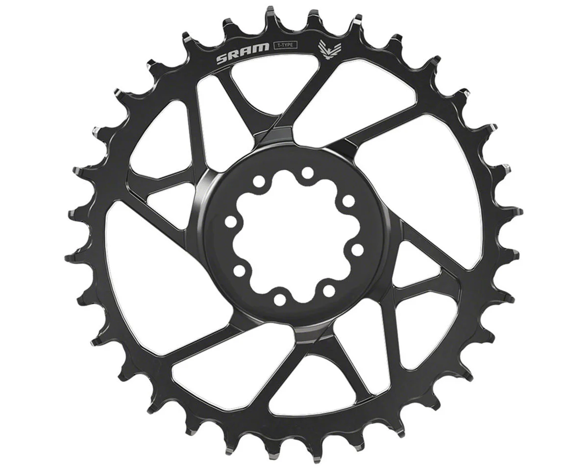 SRAM S1000 Eagle Transmission Chainring (Black) (Alloy) (Single) (3mm Offset/Boost) (34T) (Direct Mount) (T-Type) (A1)
